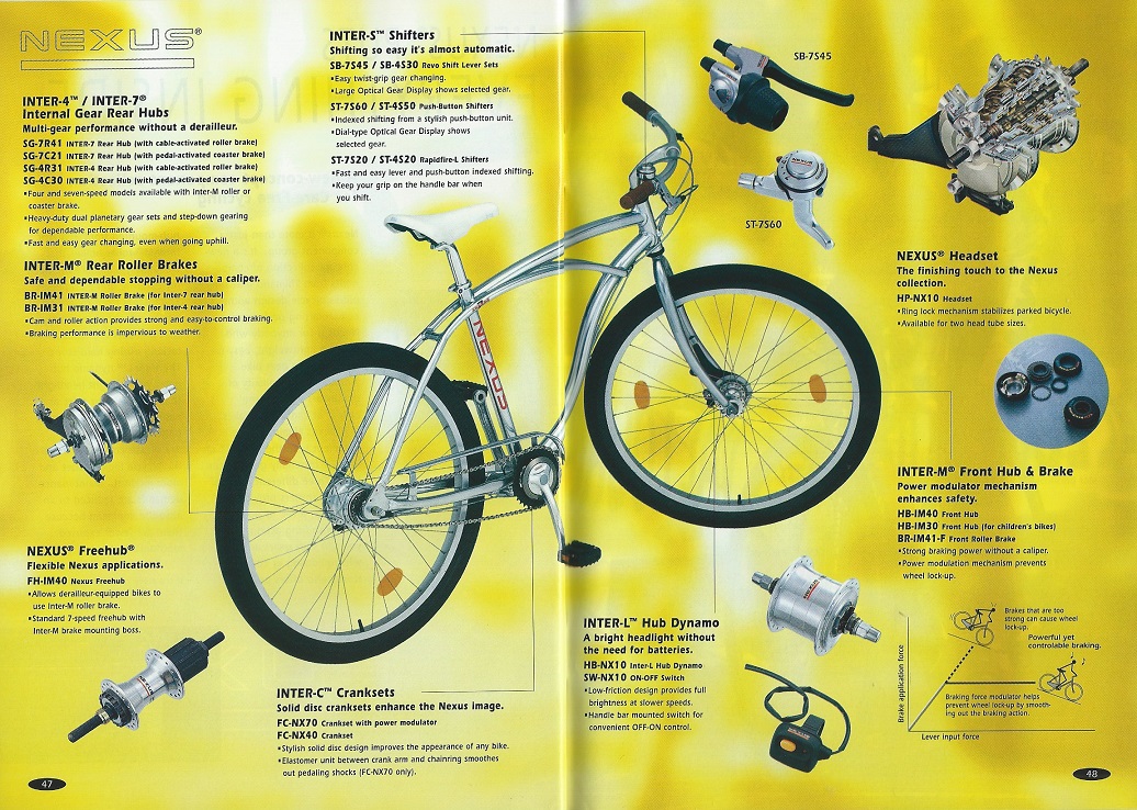 98 Shimano Bicycle Components