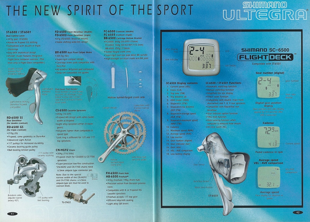 98 Shimano Bicycle Components