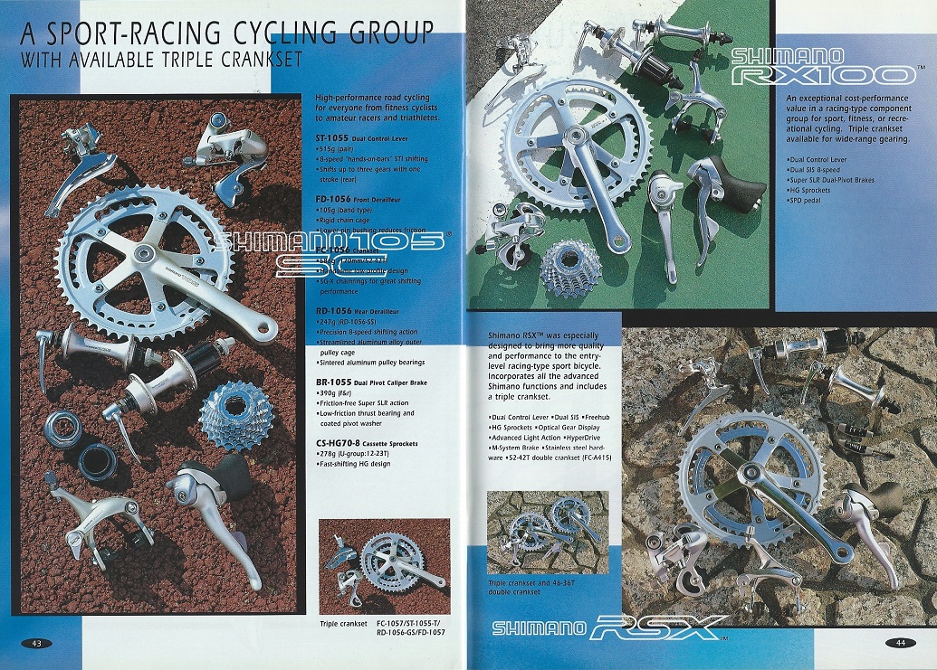 98 Shimano Bicycle Components